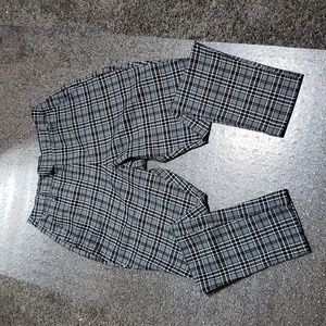 Hot Topic Plaid High Rise Pants Size Large